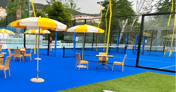 Padel court at Aldiana Club Rocca Nettuno Calabria, Tropea - photo 2