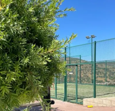 Padelplatz bei Alojamiento Rural Badajoz Las Dehesillas, Extremadura - Foto 2