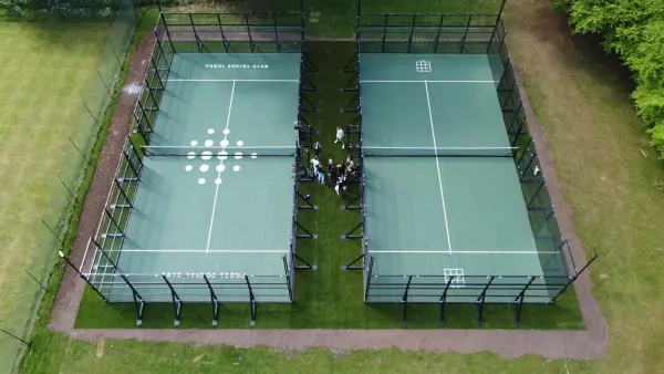 Padel court at Babington House, Frome - photo 2