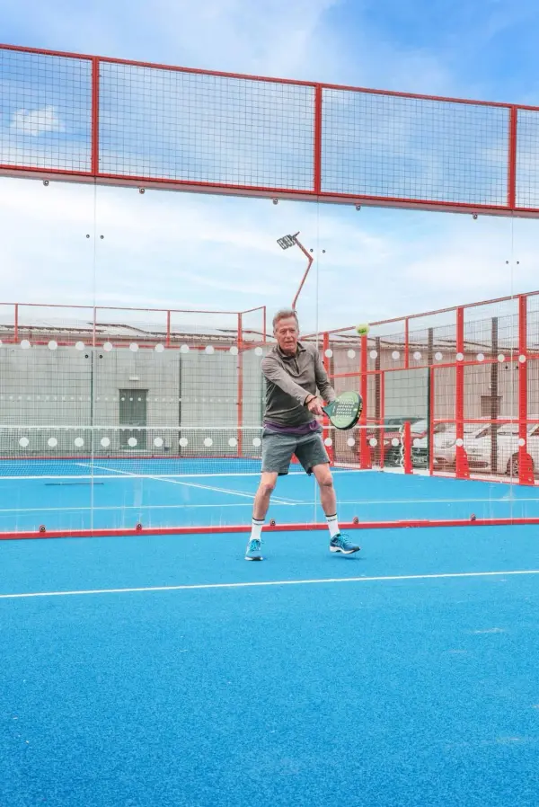 Padel court at Brean Country Club, South West England - photo 1