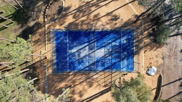 Padel court at Camping Golfo Di Sogno, Corsica - photo 2