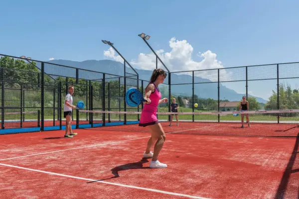 Padel court at Château Brachet, Auvergne-Rhône-Alpes - photo 1