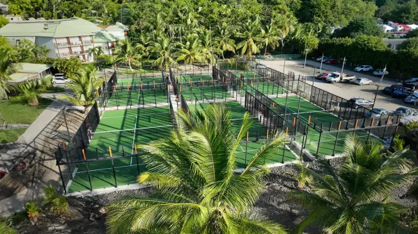 Padel court at Club Med Les Boucaniers - Martinique, Martinique - photo 1