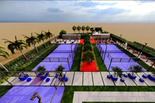 Padelplatz bei Dome Beach Marina Hotel & Resort, Ayia Napa - Foto 1