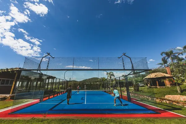 Padelplatz bei Fazenda Verde - Praia do Rosa, Südregion - Foto 1