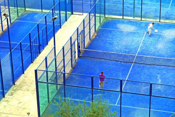 Padel court at GPRO Valparaiso Palace & Spa, Balearic Islands - photo 3