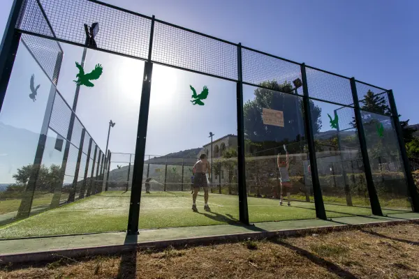 Padelplatz bei Hospedería Conventual Sierra de Gata, Extremadura - Foto 2