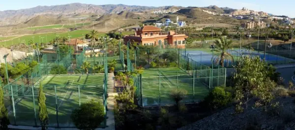 Padelplatz bei Hostel Águilas Isla del Fraile, Murcia - Foto 1