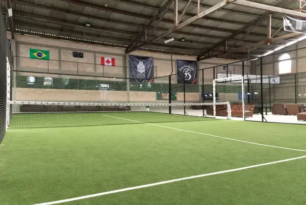 Padel court at Hotel Boutique Nueva Escocia, Puebla - photo 2