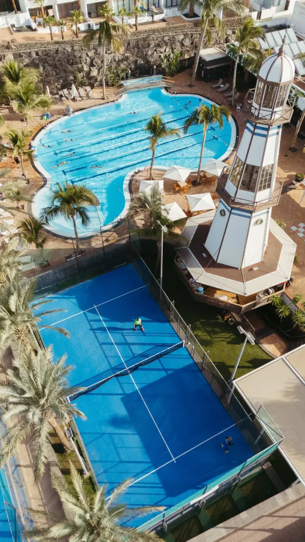 Padel court at Hotel Fariones, Canary Islands - photo 1