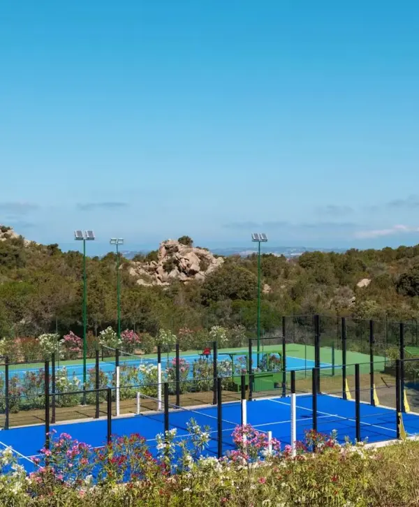 Padelplatz bei Hotel Pitrizza, Costa Smeralda, Sardinien - Foto 2