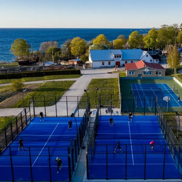 Padel court at Hotell Kneippbyn Resort Visby, Gotland - photo 1