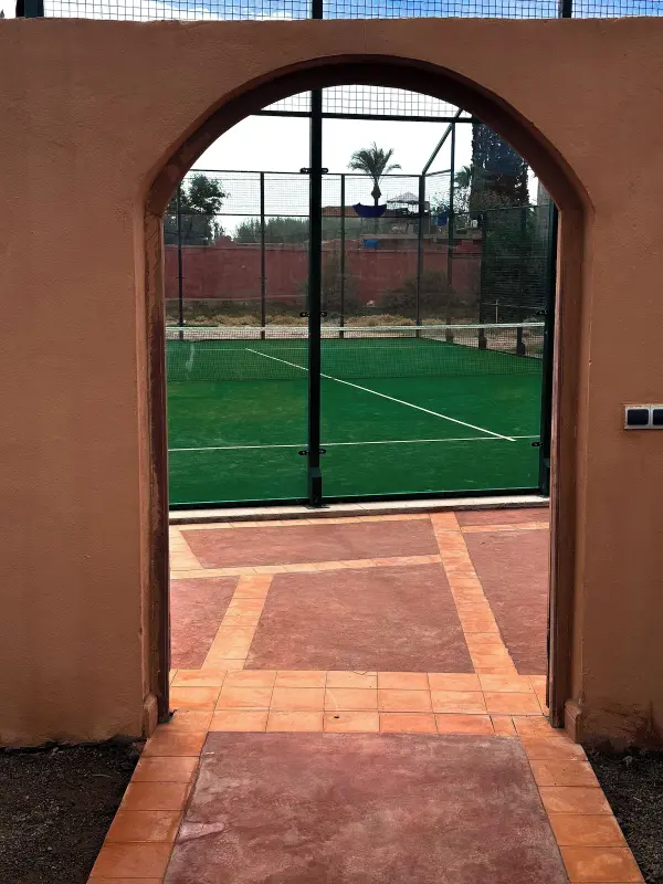 Padelplatz bei Jenan Mayshad Marrakech, Boutique hotel with Pool & Private Padel Court, Marrakesch-Safi - Foto 3