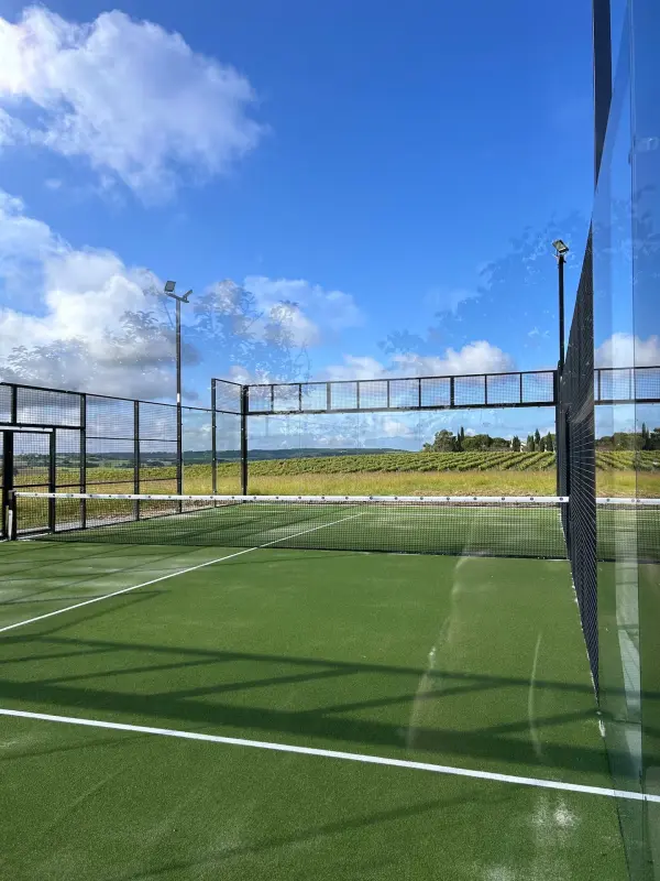 Padel court at La Masia de Poumaret, Occitanie - photo 2