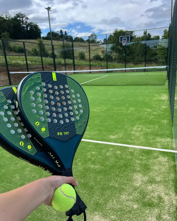 Padel court at Le Domaine de la Désirée, Normandy - photo 2