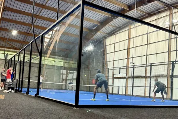 Padel court at Le Forges Hotel, Normandy - photo 1