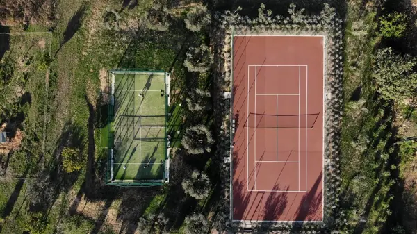 Padelplatz bei Locanda Rossa, Capalbio - Foto 2
