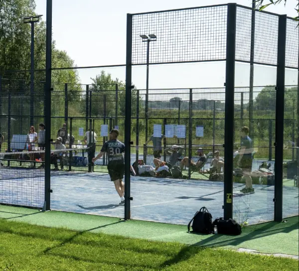 Padelplatz bei Modern Stay with Culture, Wallonien - Foto 1