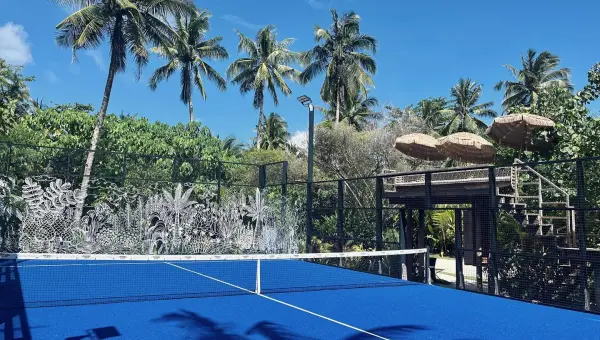 Padelplatz bei Nay Palad Hideaway, Surigao del Norte - Foto 2