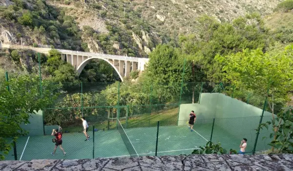 Padelplatz bei Posada Real Quinta de la Concepción, Kastilien und León - Foto 1