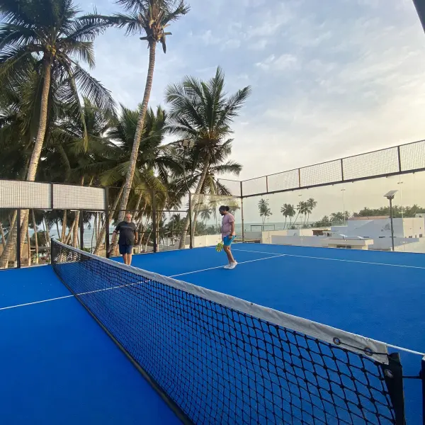 Padelplatz bei Tills Beach Resort, Gomoa Fetteh - Foto 3