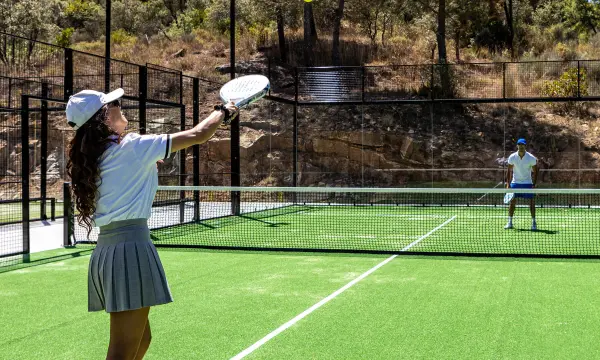 Padel court at Vidago Palace Hotel, Northern Portugal - photo 1