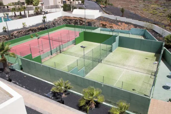 Padel court at Vitalclass Lanzarote Resort, Canary Islands - photo 2